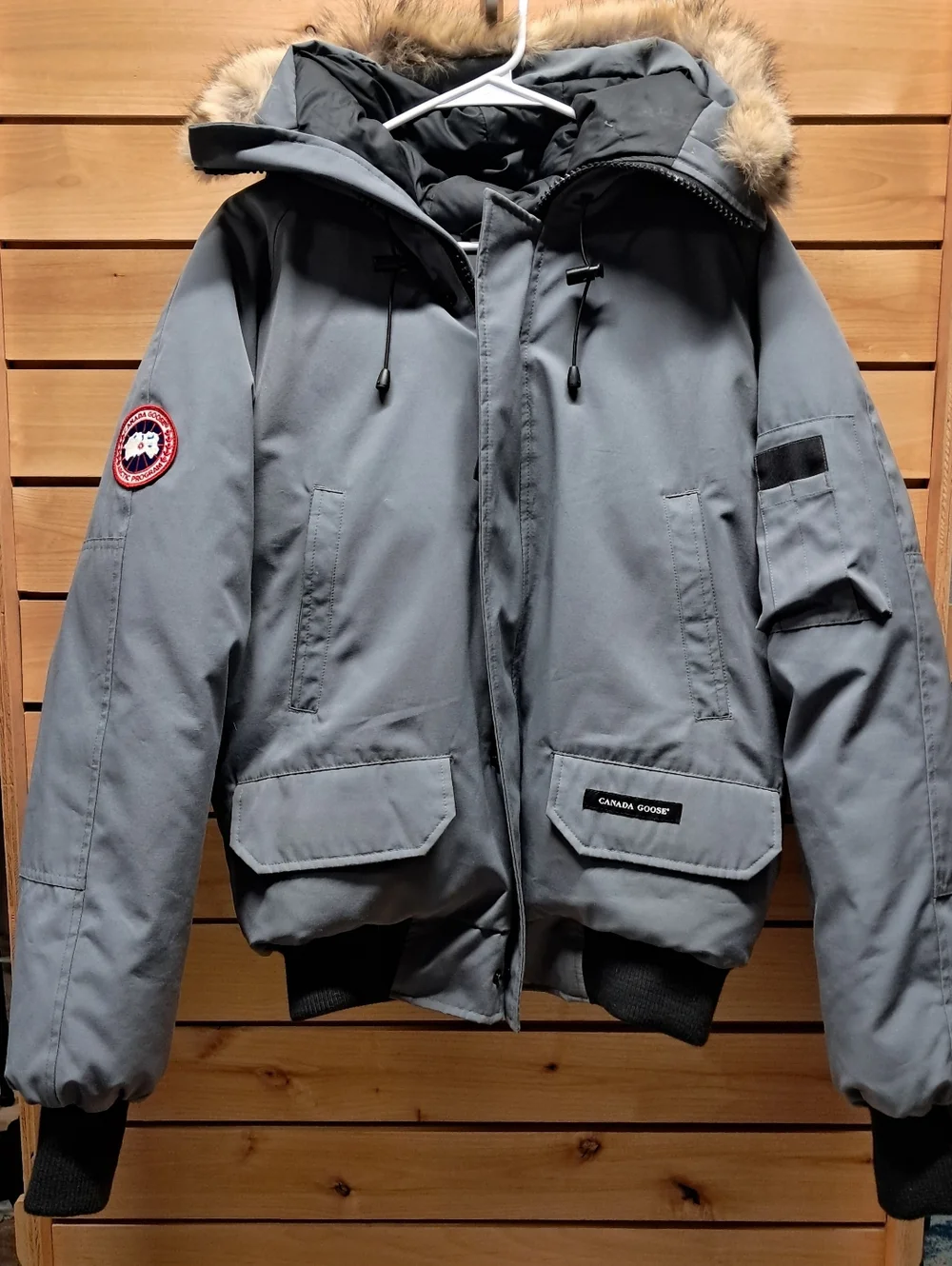Canada Goose Fur Lined Chillwack Bomber Jacket Size M - Picture 1 of 15